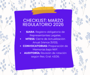 Check list cumplimiento MARZO 2026